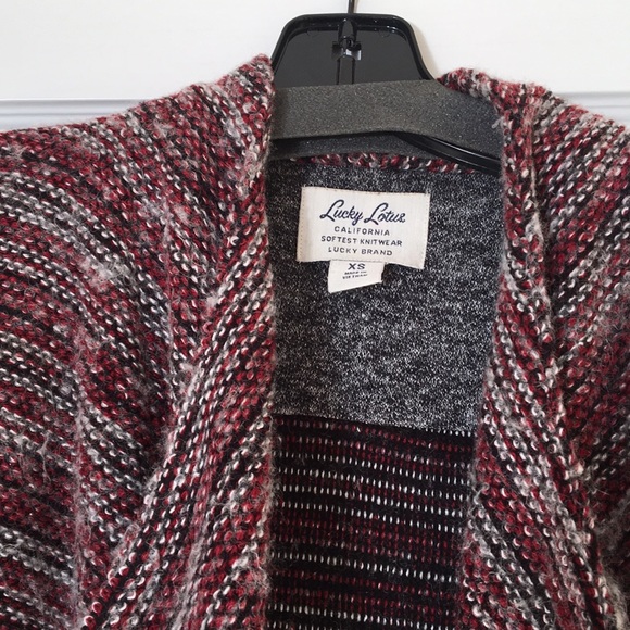 Lucky Brand Lotus open-front cardigan - Picture 2 of 5